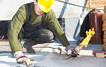 Gortenfern flat roof construction